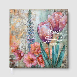 Beautiful Evening Wedding Backdrop Gästebuch