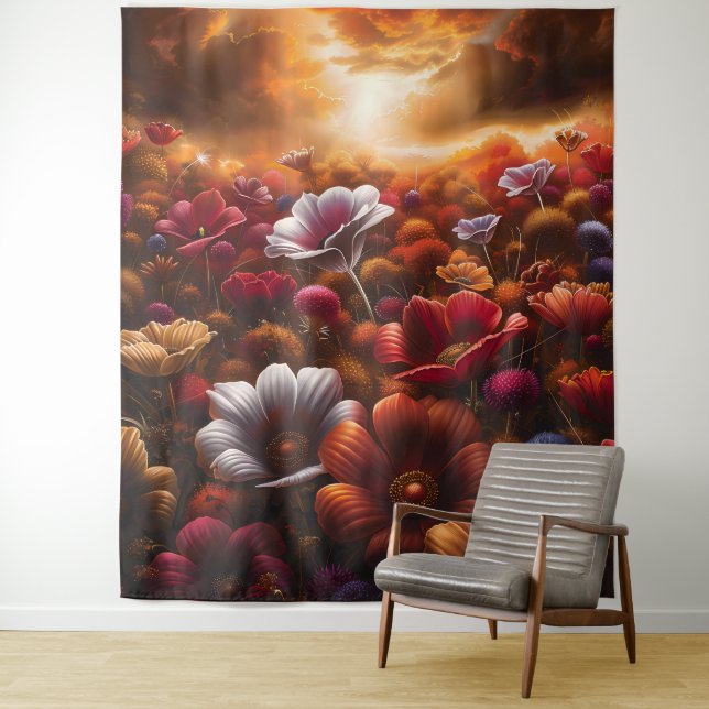 Beautiful Evening Wedding Backdrop Wandteppich (Beispiel)