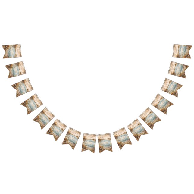 Beautiful Evening Wedding Backdrop Wimpelkette (Alle)