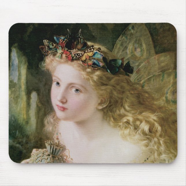 Beautiful Fairy Butterflies von Sophie Anderson Mousepad (Vorne)