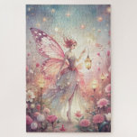 Beautiful Fairy in Garden Puzzle<br><div class="desc">Beautiful Fairy in Garden</div>