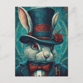 Beautiful Fantasy Rabbit Postkarte
