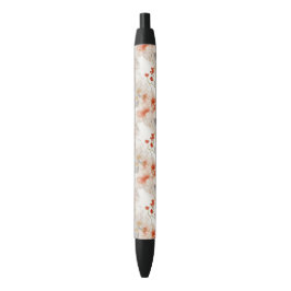 Beautiful Feminine Peach Red White Floral Kugelschreiber