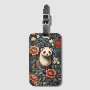 Beautiful Ferret William Morris Inspiriert Gepäckanhänger