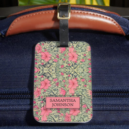 Beautiful Floral Elegante Wilhelm Morris Inspirier Gepäckanhänger