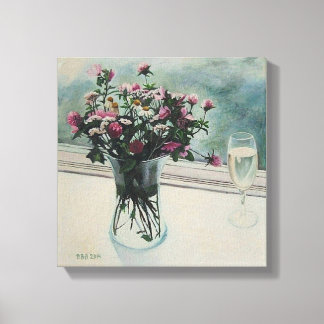 Beautiful floral fine art canvas by Pola.B.Alex Leinwanddruck