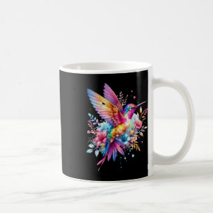 Beautiful Floral Hummingbird Spirituelle Krawatte Kaffeetasse