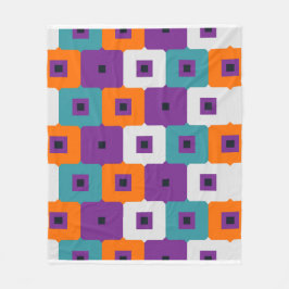 Beautiful Floral Pattern Fleecedecke