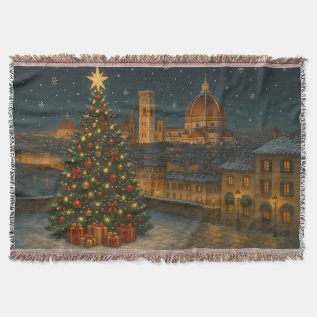 Beautiful Florence Christmas Decke (Vorderseite)