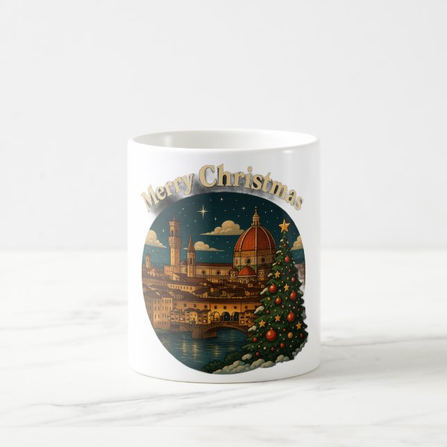 Beautiful Florence Christmas Kaffeetasse (Mittel)