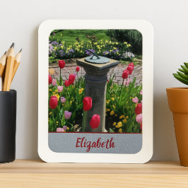 Beautiful flower garden magnet