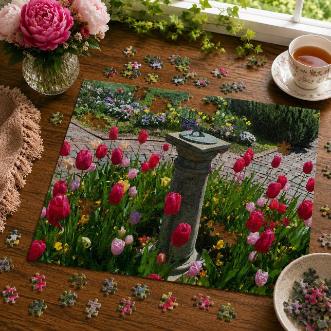 Beautiful Flower Garden Puzzle (Von Creator hochgeladen)