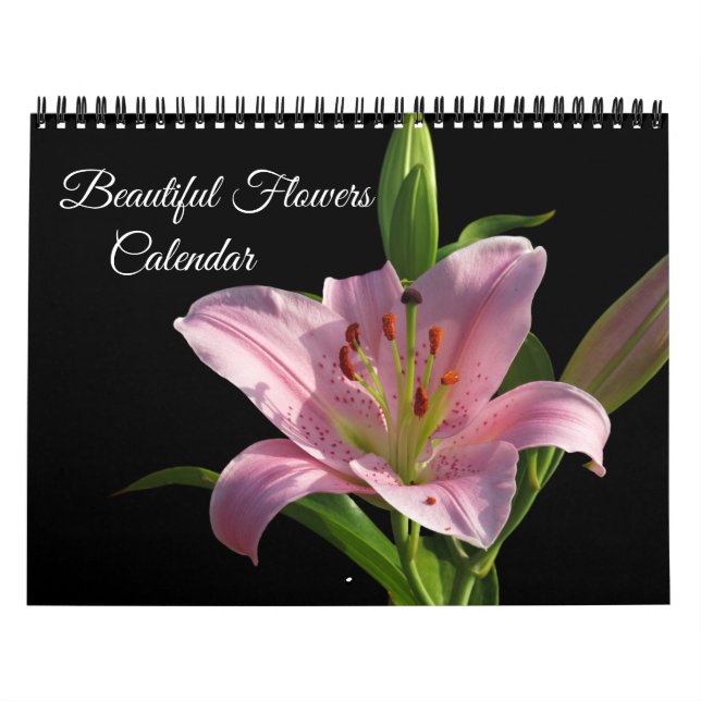 Beautiful Flowers Calendar Kalender (Titelbild)