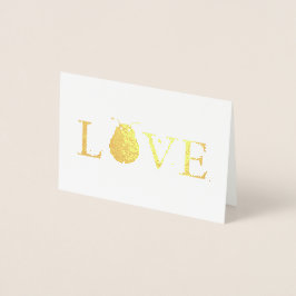 Beautiful Foil 'Liebe Bug' Folienkarte