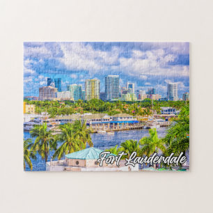 Beautiful Fort Lauderdale, Florida, USA Puzzle