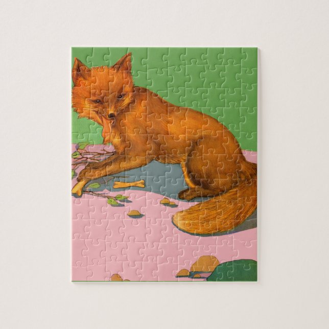 Beautiful Fox Puzzle (Vertikal)