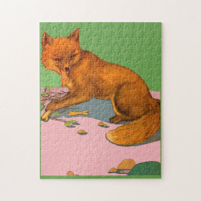 Beautiful Fox Puzzle (Vertikal)