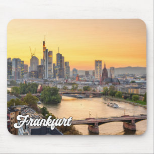 Beautiful Frankfurt, Deutschland Mousepad