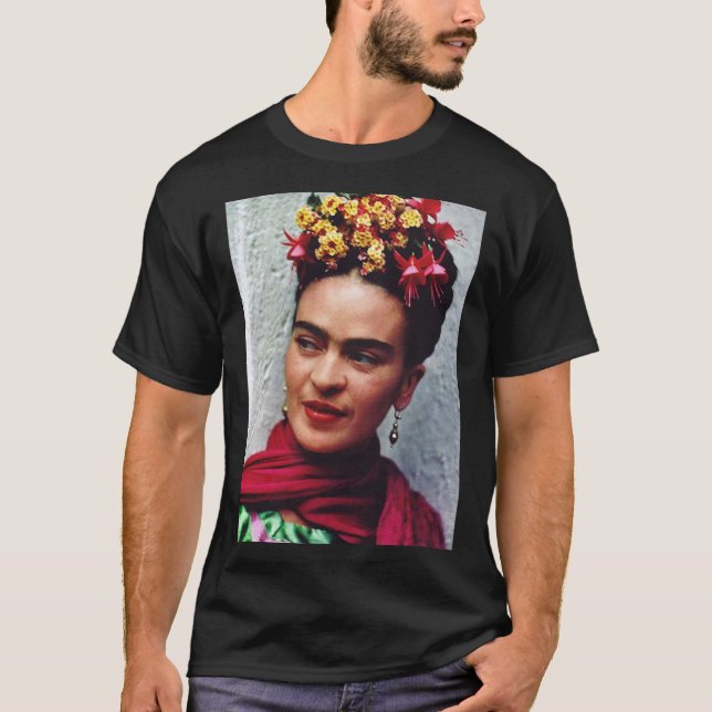 Beautiful Frida kahlo art flower gift for fans Ess T-Shirt (Vorderseite)