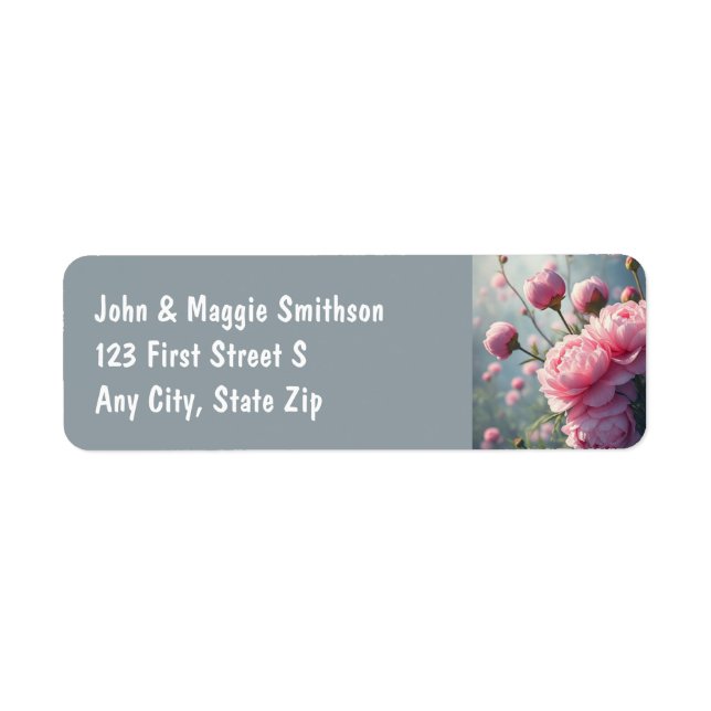 Beautiful Garden Blume Peony Pink Floral (Vorne)