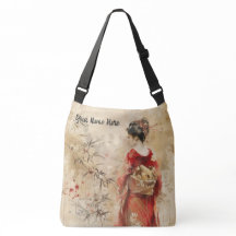 Beautiful Geisha Stehend