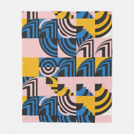 Beautiful Geometric Pattern  Fleecedecke