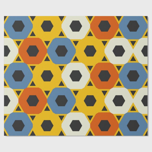 Beautiful Geometric Pattern  Geschenkpapier (Flach)