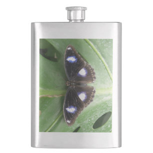 Beautiful Gepunktet Butterfly Flask Flachmann