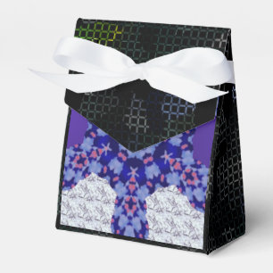 BEAUTIFUL_GIFT_BLACK_kaleidoscope_ FAVOR BOX Geschenkschachtel