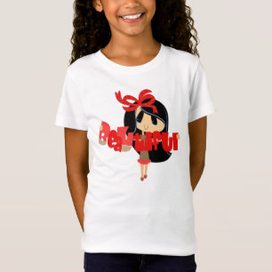 Beautiful* Girls' Bella Angepasst Babydoll T - Shi T-Shirt