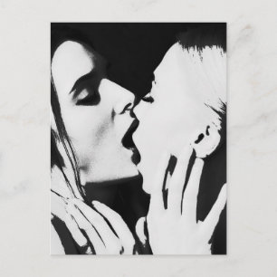 Beautiful girls postkarte