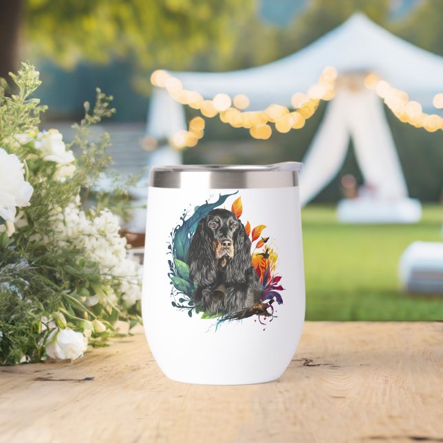 Beautiful Gordon Setter , Art (Hochzeit)