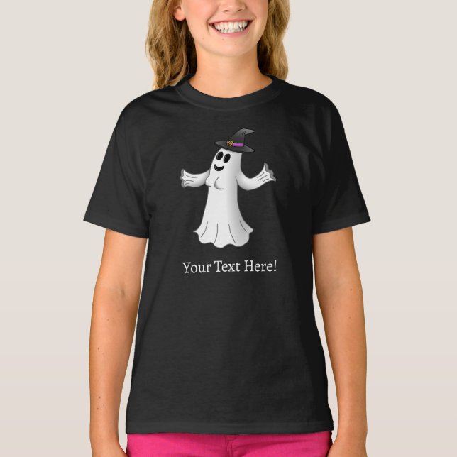Beautiful Halloween Ghost T-Shirt (Vorderseite)