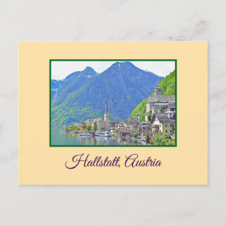 Beautiful Hallstatt, Austria Postkarte