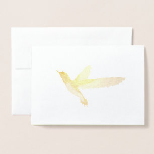 Beautiful Hummingbird Folienkarte