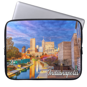 Beautiful Indianapolis, Indiana, USA Laptopschutzhülle