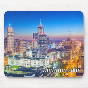 Beautiful Indianapolis, Indiana, Vereinigte Staate Mousepad