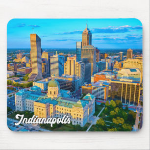 Beautiful Indianapolis, Indiana, Vereinigte Staate Mousepad