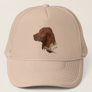 Beautiful Irish Red Setter Truckerkappe