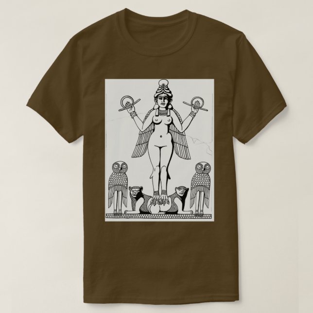 Beautiful Ishtar Goddess of Eroticism T-Shirt (Design vorne)