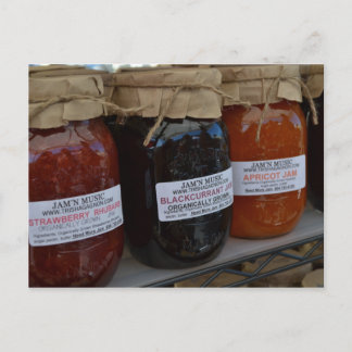 Beautiful Jam Jars Postcard Postkarte