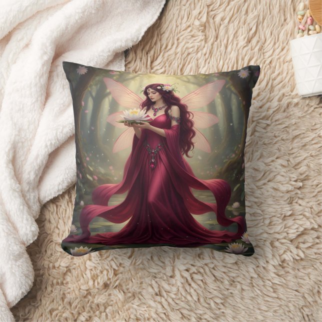 Beautiful July Ruby Fairy Kissen (Decke)