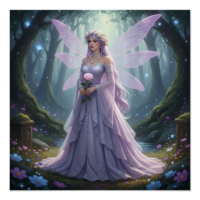 Beautiful June Pearl Fairy Poster (Vorderseite)