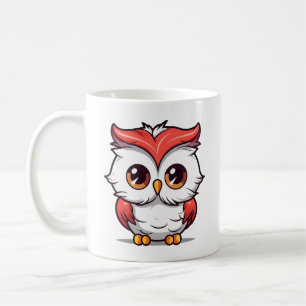 Beautiful Kawaii Style Owl Cartoon-77038 Kaffeetasse