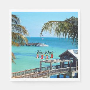 Beautiful Key West Weihnachten Serviette