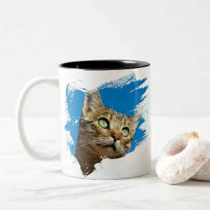 Beautiful Kitten Zweifarbige Tasse