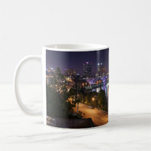 Beautiful Knoxville Tennessee Panorama Skyline Kaffeetasse