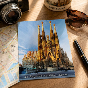 Beautiful La Segrada Familia - Spanien Postkarte