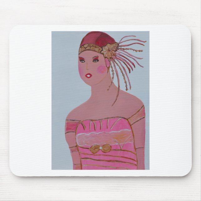 Beautiful Lady 3.JPG Mousepad (Vorne)