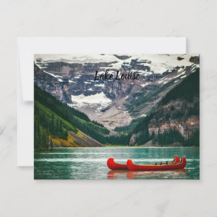Beautiful Lake Louise, Canada Postcard Postkarte